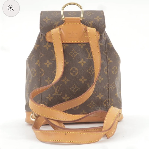 SOLD🚫Louis Vuitton Monogram Montsouris MM Back Pack Bag - Picture 3 of 16